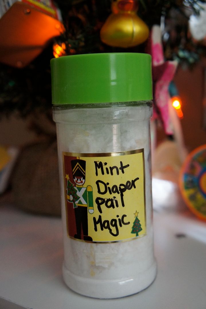 Anne's Odds and Ends Diaper Pail Deodorizer Make Your Own Christmas Gift